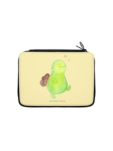 Mr. & Mrs. Panda Etui Schildkröte Pfeifen ohne Spruch in Gelb Pastell