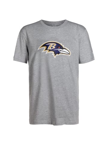 FANATICS T-Shirt NFL Crew Baltimore Ravens in grau / blau