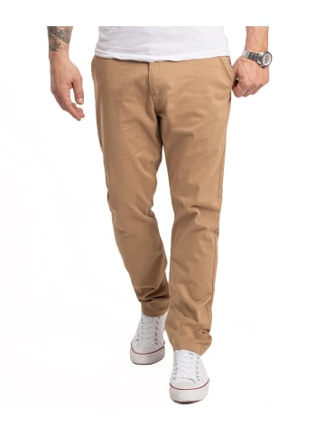 Indumentum Stoffhose in Dunkelbeige