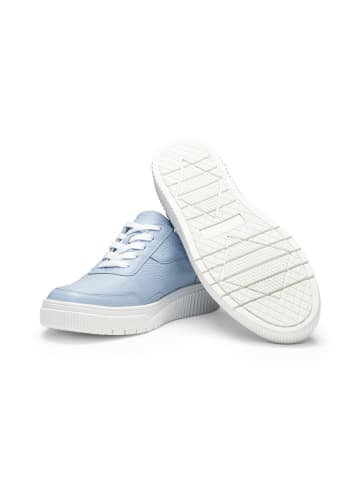 VITAFORM Hirschleder Sneaker in hellblau