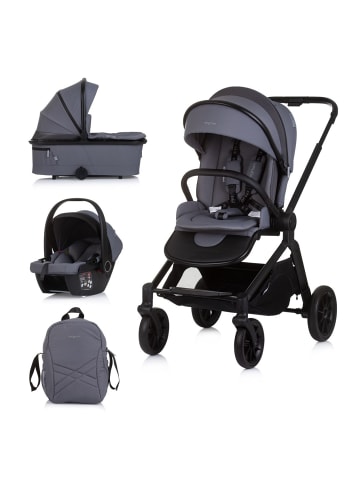 Chipolino Kombikinderwagen Magnum 3 in 1 in grau