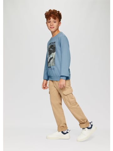 s.Oliver Sweatshirt in 5268_blassblau