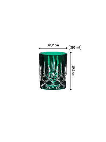 RIEDEL Glas Whiskyglas Laudon 295 ml in Dunkelgrün