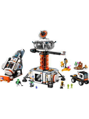 LEGO City Raumbasis mit Startrampe in Mehrfarbig ab 8 Jahre
