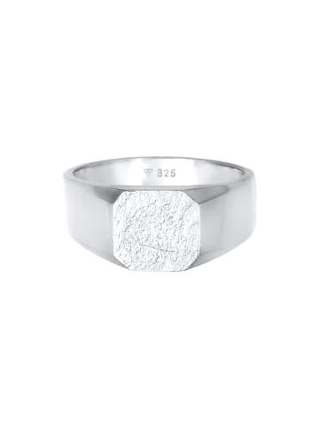 KUZZOI Ring 925 Sterling Silber Siegelring in Silber