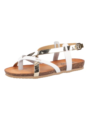 Igi&Co Sandalen in Silber/Weiß