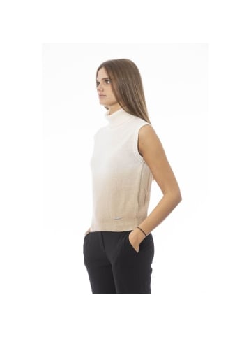 Baldinini Trend Weiß Wolle Damen Pullover