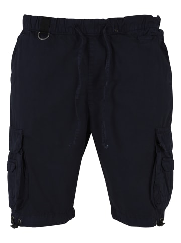 Urban Classics Urban Classics Herren Double Pocket Cargo Shorts in navy