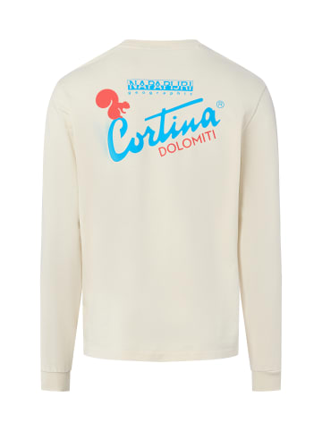 Napapijri Shirt Fiemme in vanille mehrfarbig