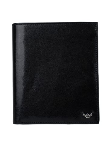 Golden Head Colorado Geldbörse RFID Schutz Leder 12.5 cm schwarz