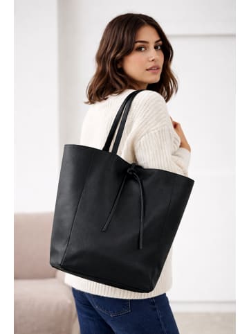 collezione alessandro Schultertasche " EasyGo " in schwarz