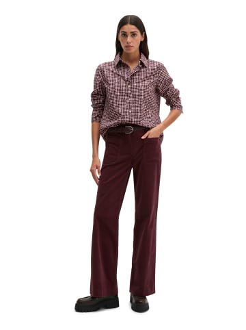 Marc O'Polo Bluse A-Shape in Dark Red