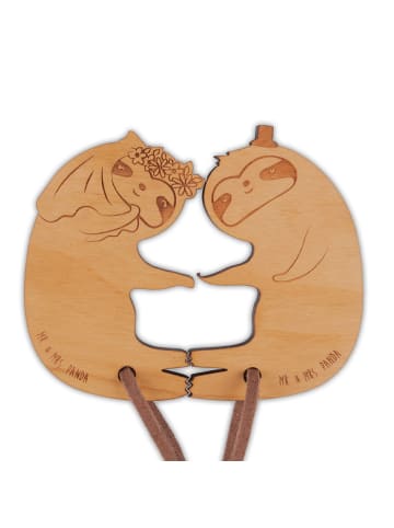 Mr. & Mrs. Panda Schlüsselanhänger Faultier Hochzeit ohne Spruch in Keine Angabe
