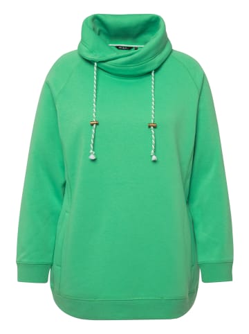 Ulla Popken Sweatshirt in frühlingsgrün