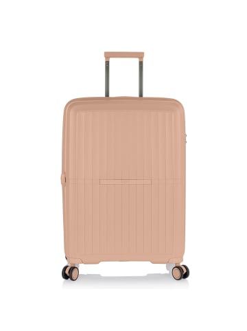 Heys AirLite 4 Rollen Trolley M 66 cm mit Dehnfalte nude