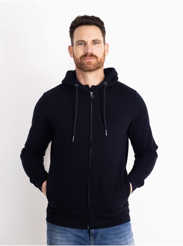 Petrol Industries Essential Zip Hoodie in Blau