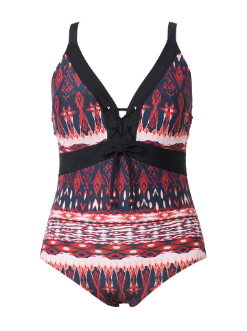 Ulla Popken Badeanzug in navy