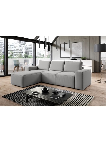 MF Design Rush Recamiere Links in Mausgrau -  (L) 302 x (B) 302 x (H) 95 cm