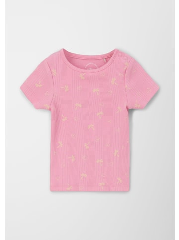 s.Oliver T-Shirt kurzarm in Pink