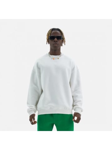 COFI 1453 Sweater Longsleeve Oversize in Weiß