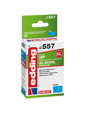 edding Druckerpatrone für HP No. 903XL (T6M03AE) cyan