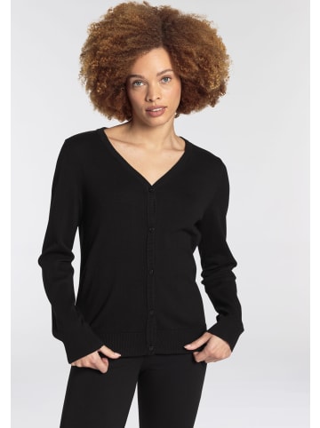 FLASHLIGHTS Strickjacke in schwarz