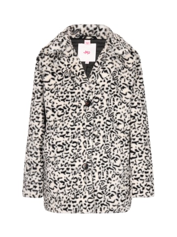 myMo Coat in Weiss Schwarz