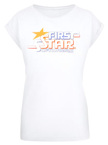 F4NT4STIC T-Shirt Retro Gaming FIRSTSTAR Inc in weiß