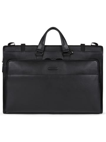 Piquadro Modus Special Kleidersack Leder 56 cm in black