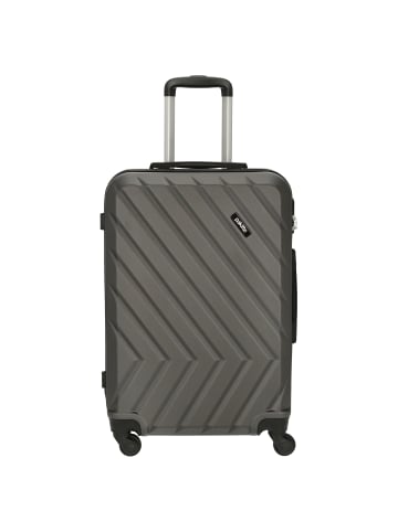 PAKLITE Quick - 4-Rollen-Trolley M 64 cm in grau/anthrazit