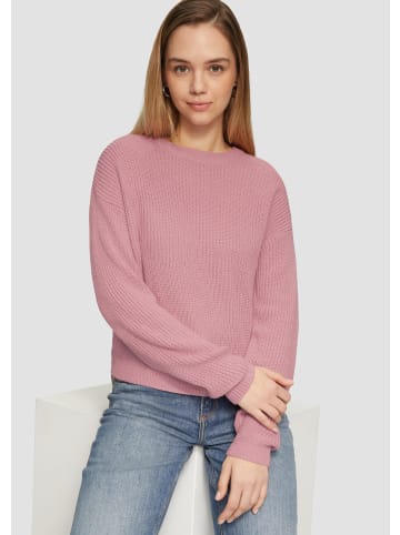 QS Strickpullover langarm in Pink