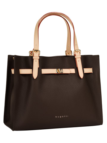Bugatti Handtasche ELLA Kunstfaser in braun