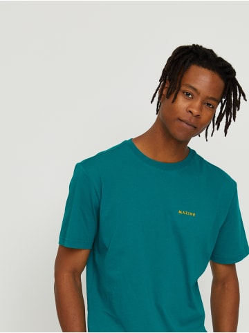MAZINE T-Shirt Stundon Printed T in emerald