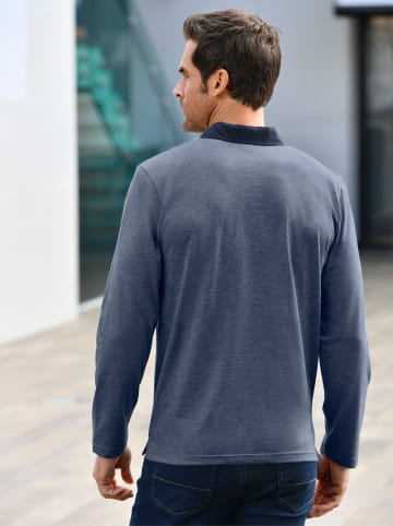 WITT WEIDEN Langarm-Shirt in jeansblau