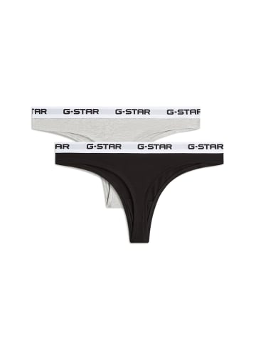G-Star Raw Thong Brief 2er-Pack MULTI