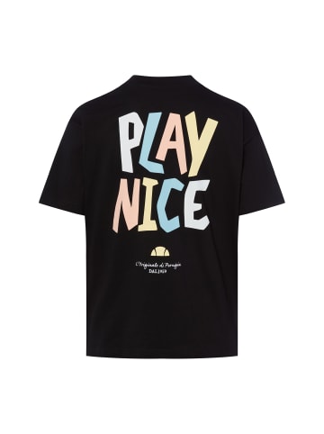 ellesse T-Shirt Play Nice Tee in schwarz vanille - 0001