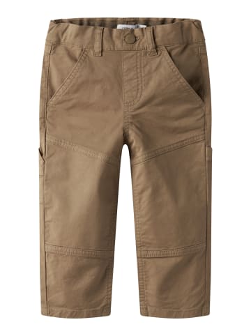 name it Trousers NMMBEN TAP TWI PANT CARP 5722-FG in kelp