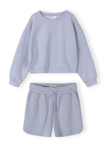 Minoti 2-tlg Bluse & Shorts 30SCUBA304 in Blau