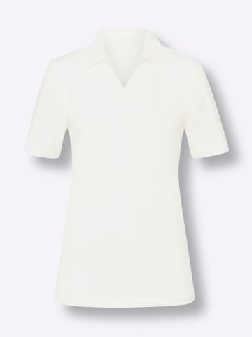 Sieh an! Poloshirt in ecru