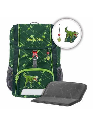 Step by Step Kid Shine Kinderrucksack-Set 3tlg. in dino night tyro