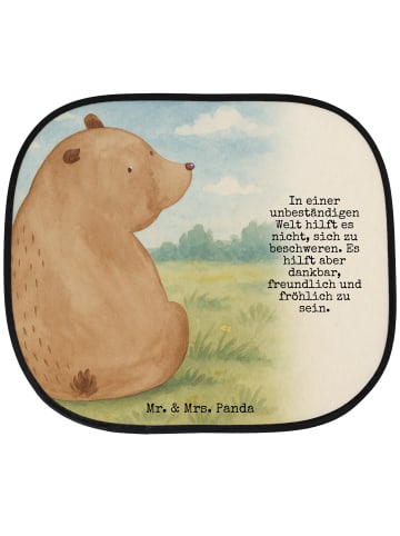 Mr. & Mrs. Panda sonnenschutz fenster Bär Schulterblick Design m... in Weiß