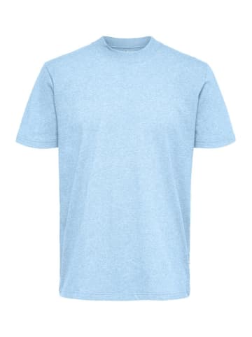 Selected T-Shirt in Cashmere Blue