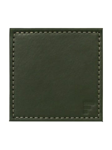 FREEFORM Untersetzer DUO, 4er Set, Olive/Elfenbein