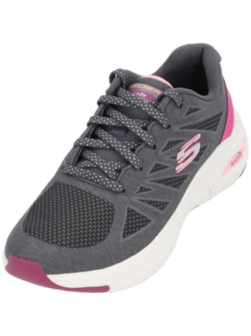 Skechers Sneakers in Grau (Charcoal Pink)