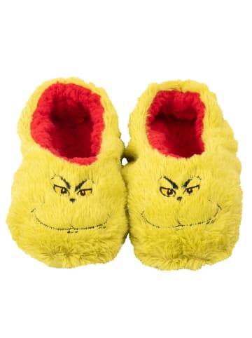 The Grinch The Grinch Hausschuhe - Plüsch Winter gefüttert in grün