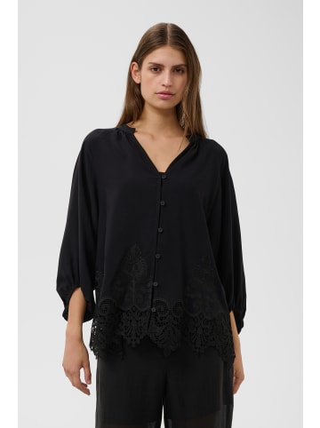 Soaked in Luxury Langarm - Hemd SLZinaida Lockere Passform in Black