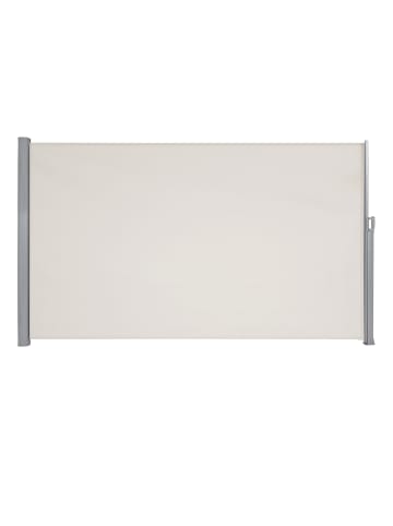 SONGMICS Seitenmarkise Sheld in Beige - (B)400 x (H)180 cm