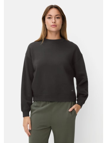 Camel Active Sweatshirt mit Backprint in Schwarz