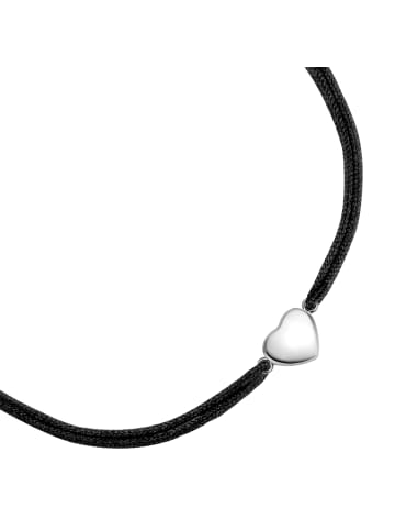 Glanzstücke München Armband Herz aus Edelstahl in silber