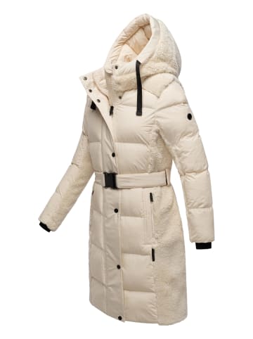 Navahoo Wintermantel Funkelteddy 14 in Light Taupe